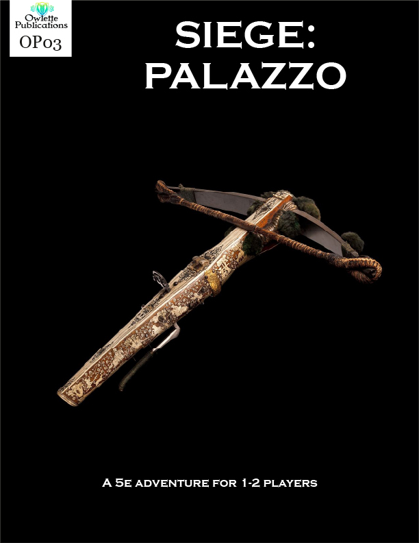 Book cover of OP03 Siege: Palazzo