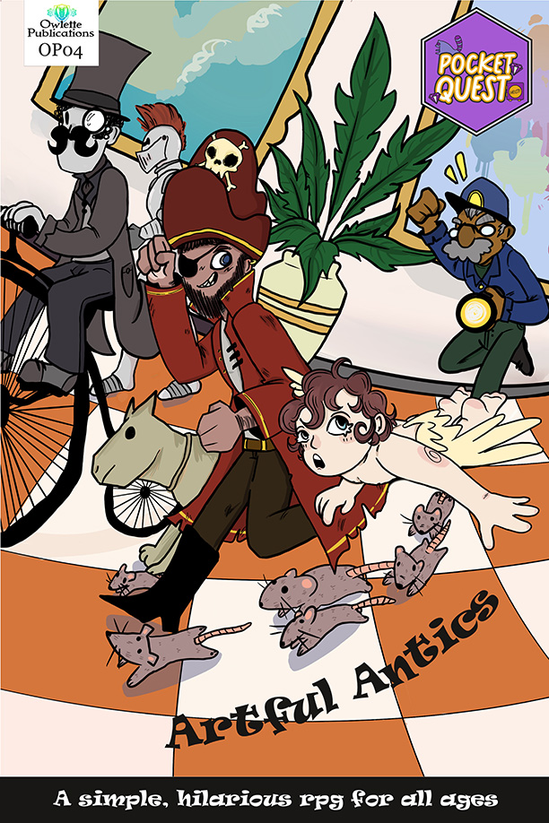 Book cover of OP04 Artful Antics