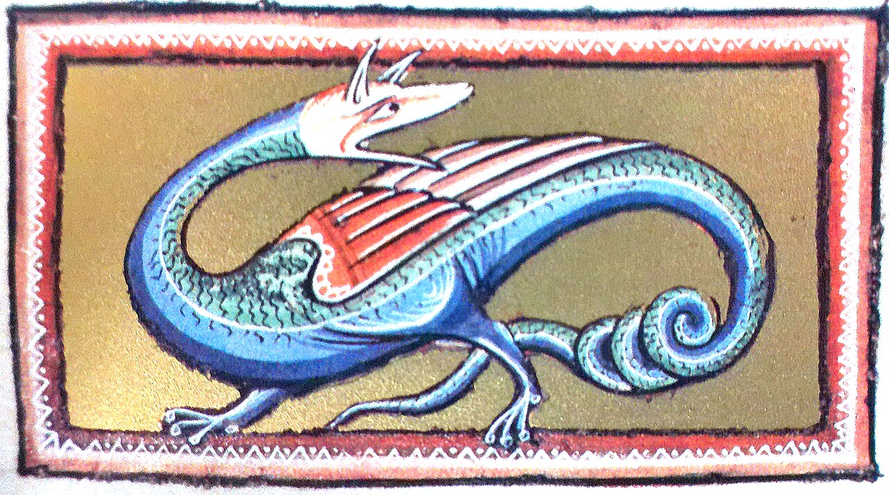 Reptile with shimmering scales